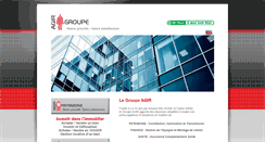 Desktop Screenshot of agir-groupe.com